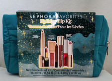 SEPHORA FAVORITES 7pc HOLIDAY 2023 Lip Set 4 FULL SIZE 3 TRAVEL SIZE Sold Out