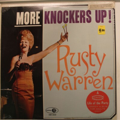 Rusty Warren Lp More Knockers Up! On Jubilee - Sealed / Sealed (Hype Sticker)