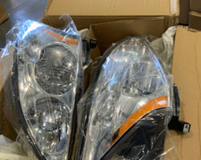 For 2004-2009 Lexus Rx330 Rx350 Chrome Amber Pairs Halogen Headlamps Headlights For 2004-2009 Lexus Rx330 Rx350 Chrome Amber Pairs Halogen Headlamps Headlights