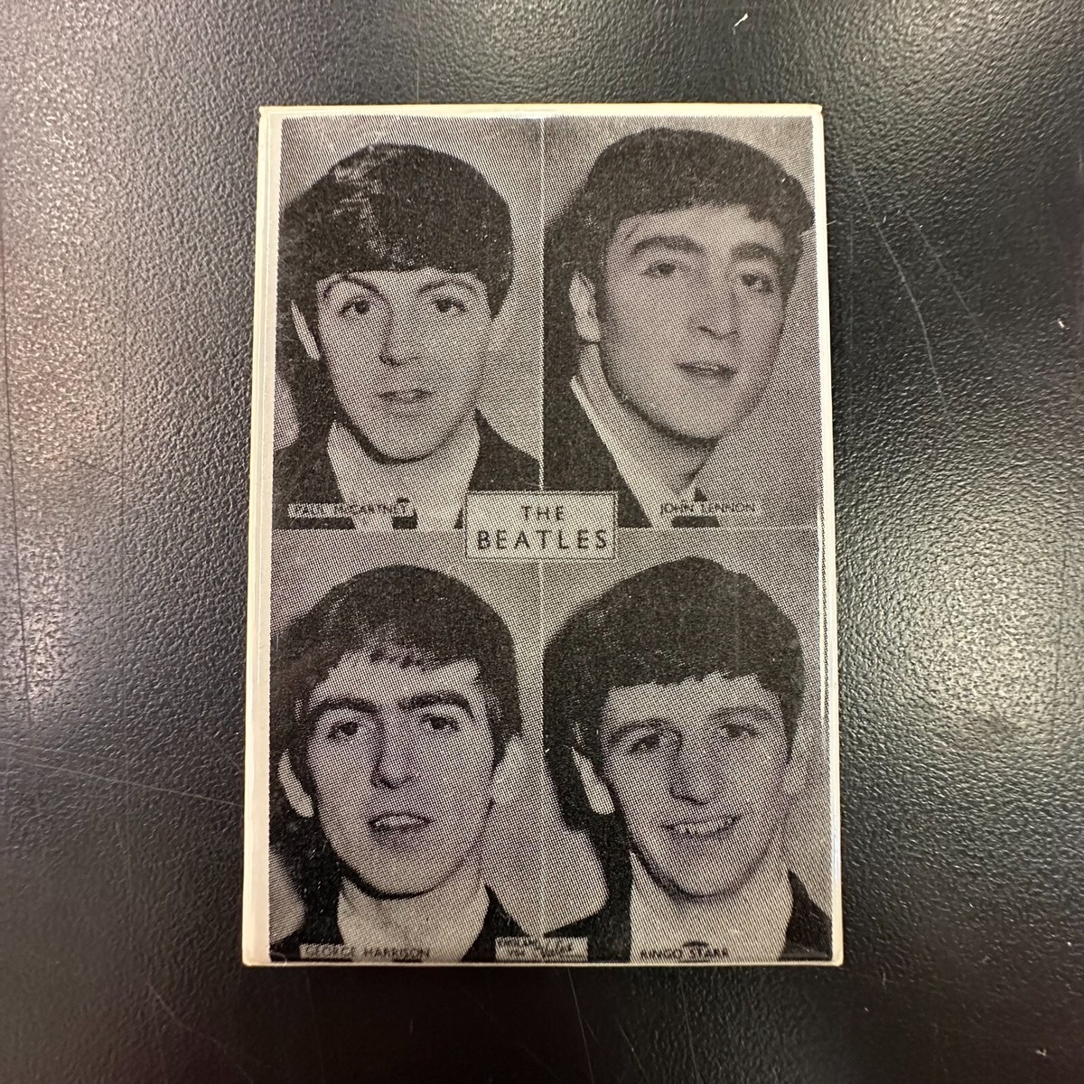 Vintage The Beatles Pocket Mirror Rectangle 2
