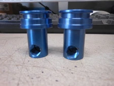Goki Blue Front Suspension Fork 26mm Bolts Caps Plugs Toppers Adapters #3