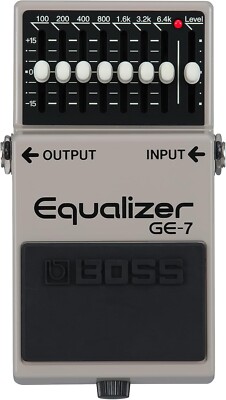 ギター Boss GE-7 Equalizer BOSS GE-7 Equalizer Pedal | Music & Arts