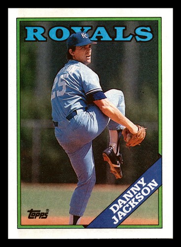1988 Topps Danny Jackson Kansas City Royals #324 NM-MINT 