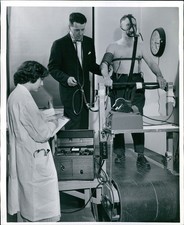 1957 Rosemary Augustus Dr James Wilson Washignton Heart Association Photo 8X10