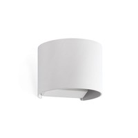 Outdoor Led Wandleuchte Sunset 6W, 3000K, IP54, Weiß Matt