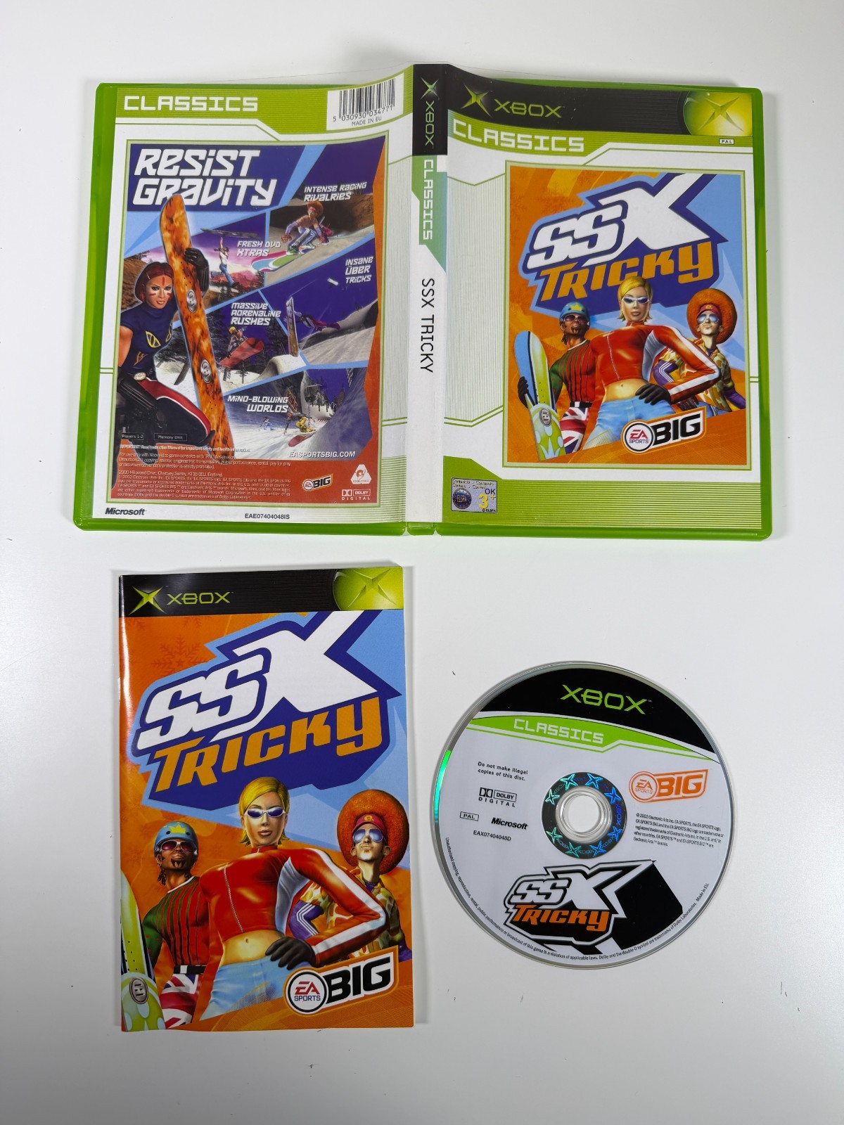 SSX Tricky Xbox Classics Game - VGC - Complete