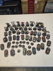 HEROCLIX Wizkids Mech Warriors Tanks Miniatures LOT Of 60