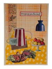 Mix-media colourful art | Unique collage art | Stylish kitchens | Home décor| 