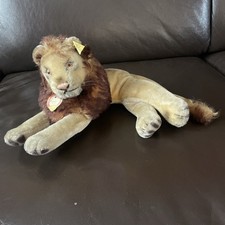 Steiff Löwe Leo liegend Alt Vintage 