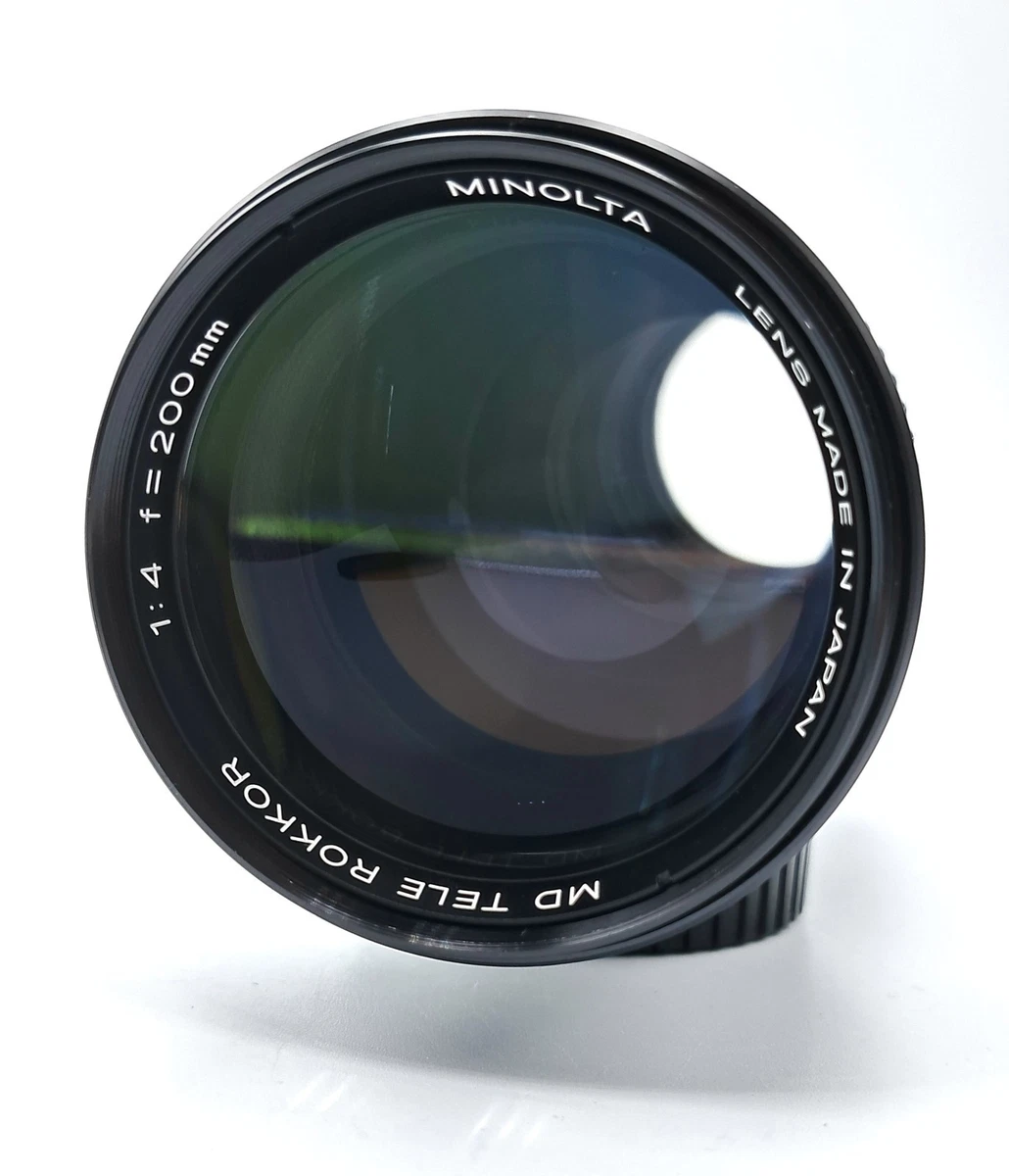 Minolta f/4 200mm Focal Camera Lenses for sale | eBay