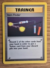 Item Finder 74/102 | Rare | Base Set | WOTC Pokemon TCG | NM