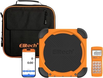 Elitech LMC-210 220LBS Refrigerant Electronic Charging Weight Recovery Scale