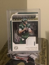 Sam Darnold 2020 Panini National Treasures Century Materials Gold  1/49