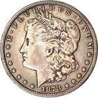 1878-CC $1 Morgan Silver Dollar VF K19254