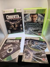 Omerta City Of Gangsters And Carrier Command Gaea Emission Xbox 360