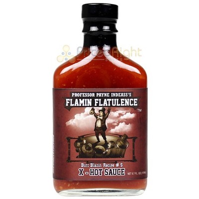 Sauce Crafters Professor Payne Indeass's Flamin' Flatulence Hot Sauce 5.7 Oz