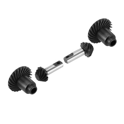 INJORA 24T/12T 6g Alloy Steel Helical Gear Set for 1/18 TRX4M Front Rear Axle...