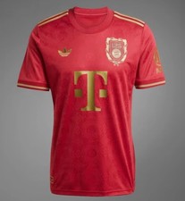 Adidas FC Bayern München 125 Jahre Jubiläum Trikot mit Badge Gr. S-M-L-XL Neu