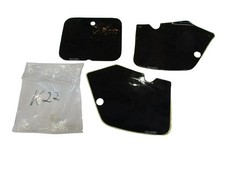 K22. Suzuki RM 80 Yamaha_Honda_KTM Startnummer Aufkleber Dekor schwarz Dekorset