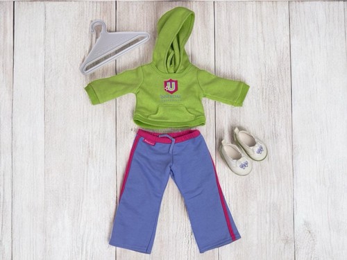 American Girl Innerstar University U Outfit Hoodie, Hose und Schuhe Puppenkleidung - Bild 6 von 15
