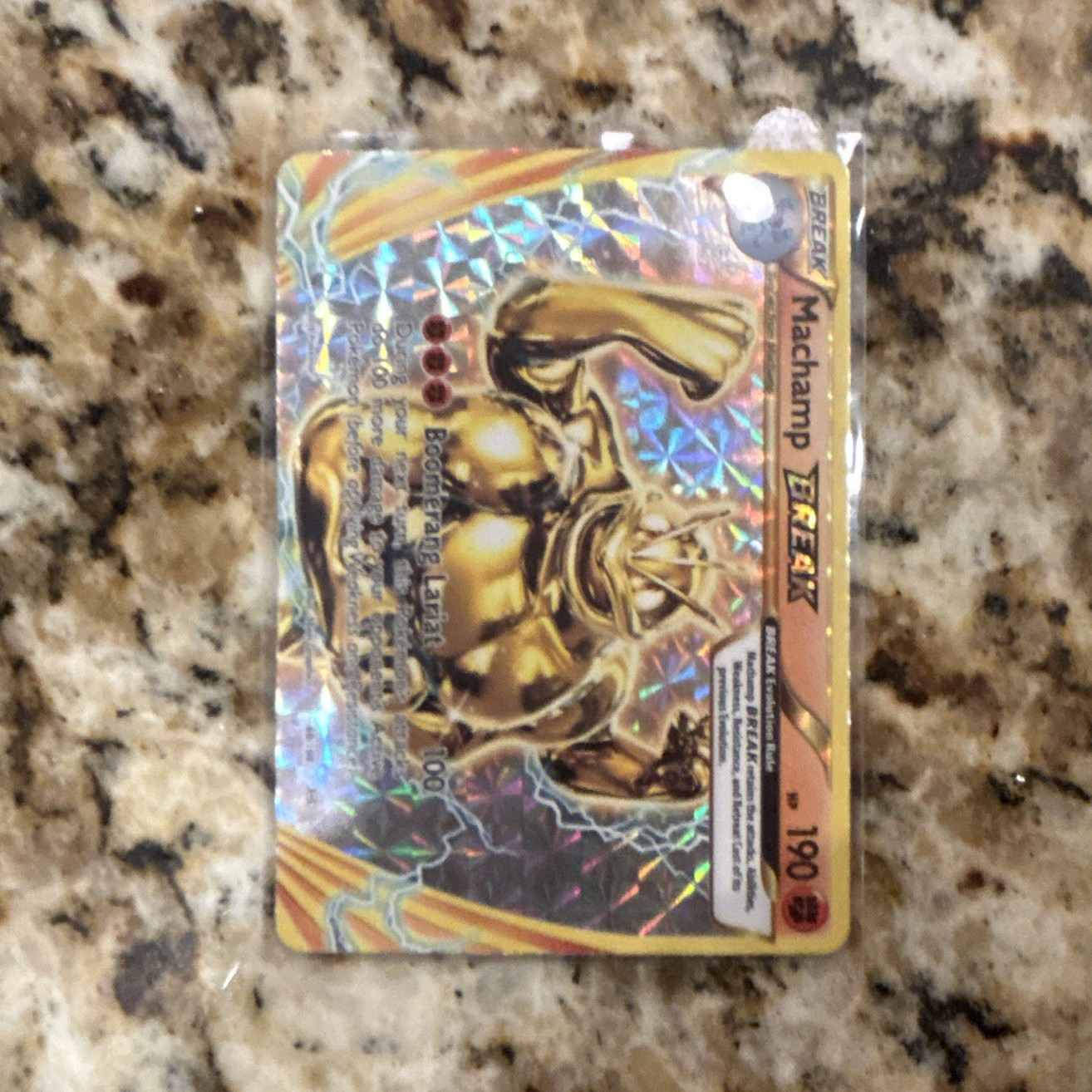 Machamp BREAK 60/162 BREAKthrough Holo Rare BREAK 190 HP ENG Pokémon TCG