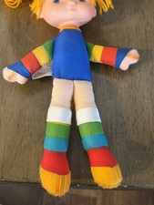 Vintage 10" Rainbow Brite Plush Doll 1983 Hallmark Cards Mattel NO DRESS
