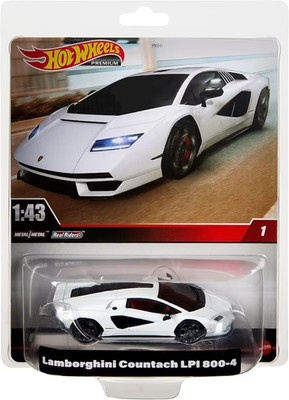 Mattel Hot Wheels Premium Lamborghini Countach LPI 800-4 1:43