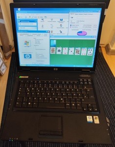 HP Compaq nx6110-mit Netzteil WinXP 15" Intel Vintage Notebook Laptop/Computer