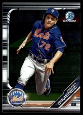 2019 Bowman Draft Chrome Andres Gimenez New York Mets #BDC-8