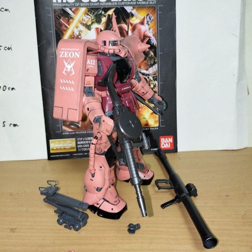 Assembled Painted MG 1:100 Char's Zaku II ver2.0 Gundam 571 by Japan Creater - Picture 9 of 12