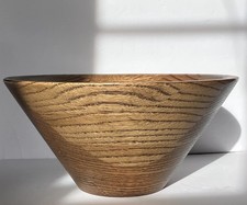 Solid Walnut HandCrafted Bowl 10.25 X 5.5 Inches Quality Heirloom USA