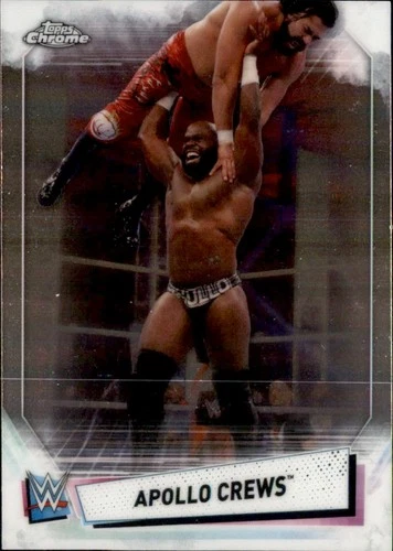 2021 Topps Chrome WWE - Apollo Crews #48