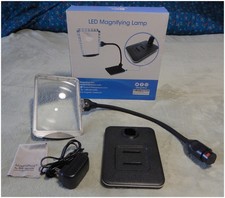 LED Magnipros Magnifying Lamp for reading, crafts, models, in Great Condition