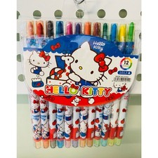 Hello Kitty Crayon Pencils Set