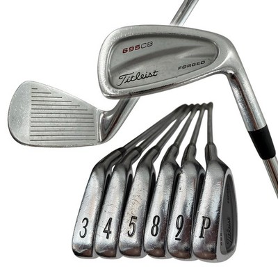 Titleist 695 CB Forged 3-P (NO 6i 7i) Partial Iron Set RH Stiff Flex Steel