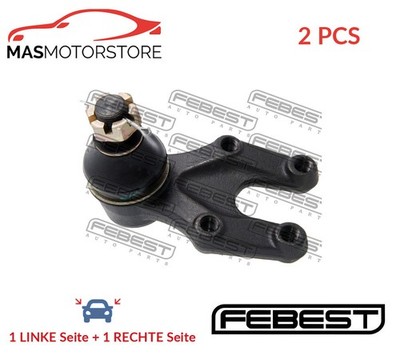 TRAGGELENK FÜHRUNGSGELENK NIEDRIGER VORNE FEBEST 0220-S21 2PCS V NEU