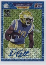 2021 Leaf Pro Set Metal 1989 Blue Mojo 8/30 Demetric Felton #PA-DF2 Auto 14mg