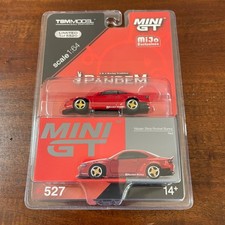 Mini GT Mijo Exclusives Nissan Silvia Rocket Bunny Red, Limited to 5520, Blister
