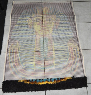 SHILLCRAFT - Teppich zum Selbstknüpfen - Tut Anch Amun - ca. 100 x 70 cm mit OVP