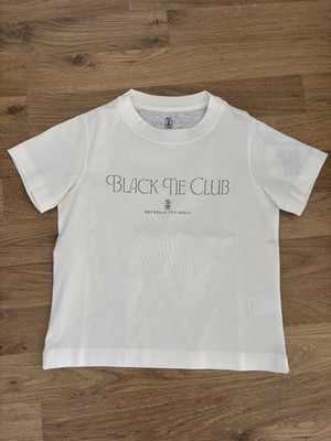 Brunello Cucinelli T-Shirt weiß Gr.4 Jahre NEU & ORIGINAL!