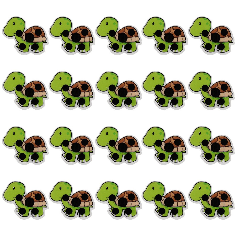 20pcs Baby Cartoon Temperature Sticker For Fever Monitoring