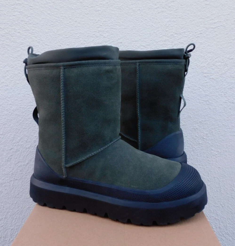 UGG CLASSIC SHORT WEATHER HYBRID WATERPROOF WINTER BOOTS, MEN US 11/ EUR 44 ~NIB