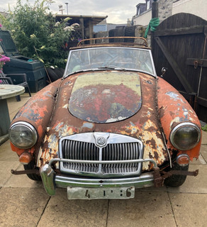 MGA CONVERTIBLE 1958 PROJECT !!!