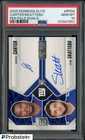 2025 Donruss Elite Pen Pals Abdul Carter Cam Skattebo Dual AUTO PSA 10 POP 2