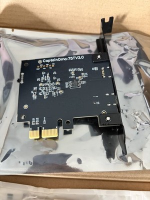Captain DMA 75T with installed emulated 1:1 firmware from Clutch