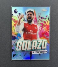 Topps 2025-26 Chrome Premier League Golazo Olivier Giroud #GZ-15 Arsenal