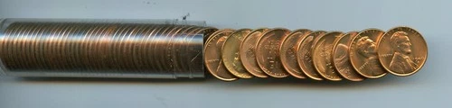 *1940-S Lincoln Cent Roll, Choice-Gem Uncirculated Full Red*