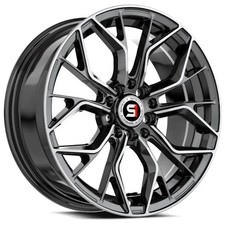 14x6 Black Machined Wheel Spec-1 Sp-76 4x100 4x4.5 20 14x6 Black Machined Wheel Spec-1 Sp-76 4x100 4x4.5 20