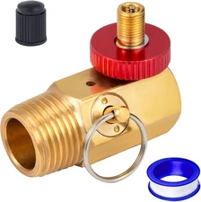 Air Tank Manifold Valve with Fill Port Portable Bypass Pneumatic Compressor Kit