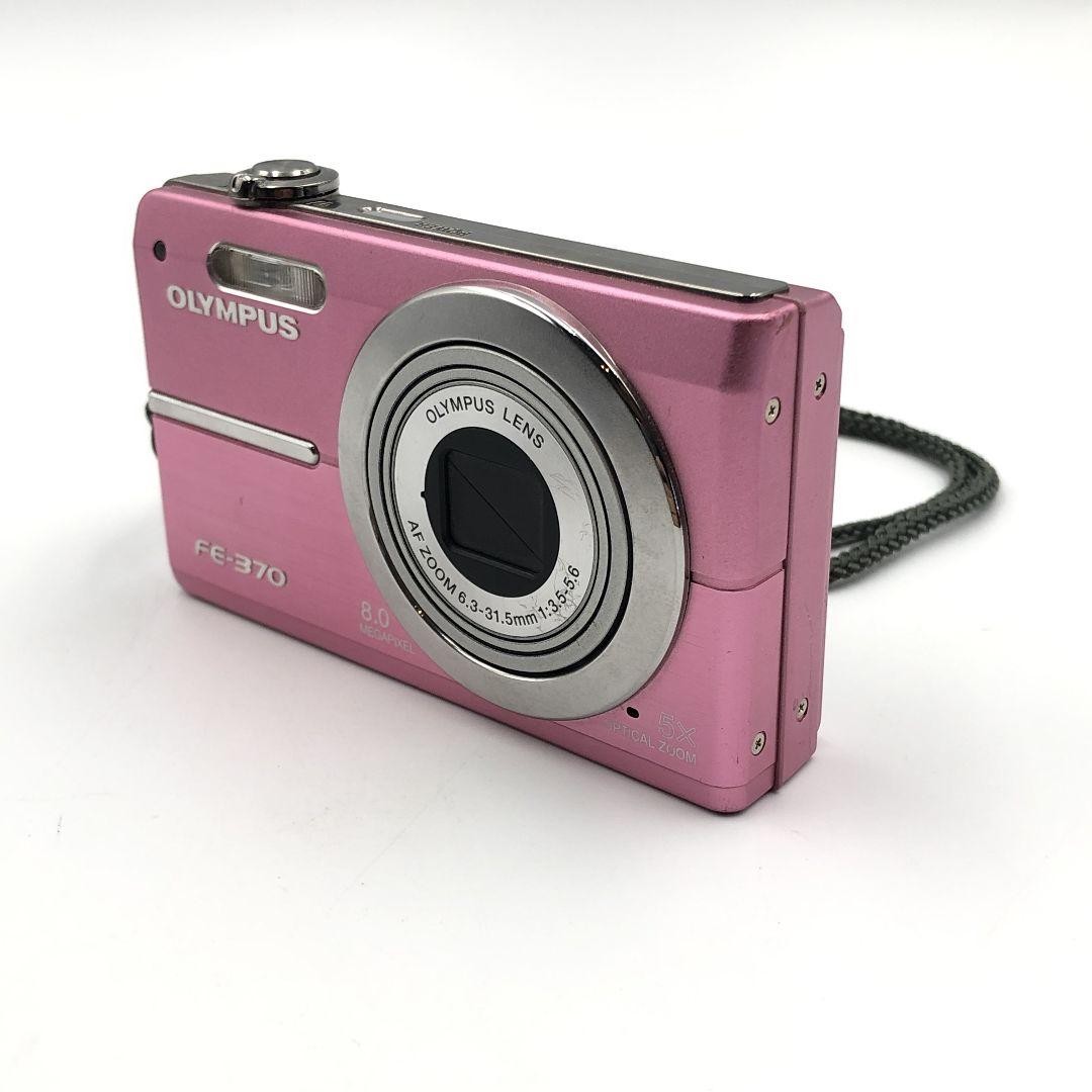オリンパス　コンパクトデジタルカメラ　FE-370 ピンク Olympus FE-370 Digital Camera (Pink) 226440 B&H Photo Video